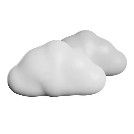 雲  3D Icon