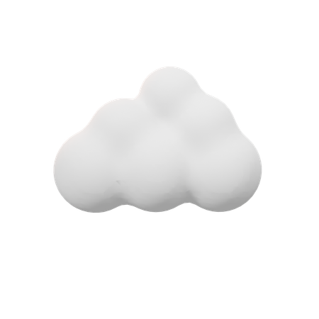 Clouds  3D Icon