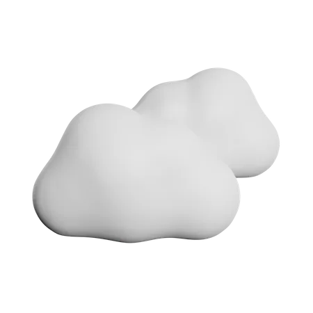 Clouds  3D Icon