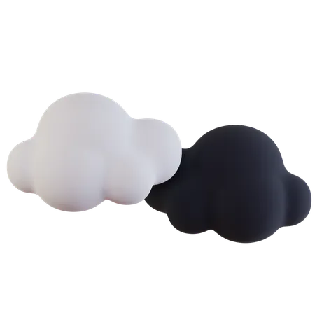 Clouds  3D Icon