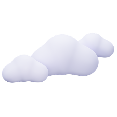 Clouds  3D Icon