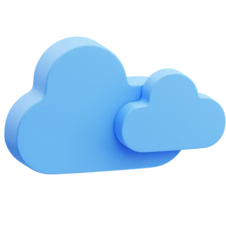 Clouds  3D Icon