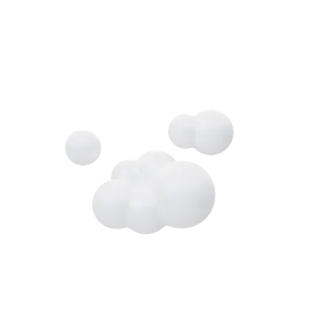 Clouds  3D Icon