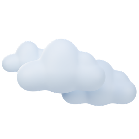 Clouds  3D Icon