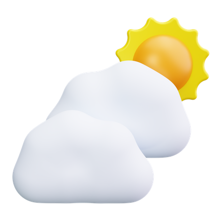 Clouds  3D Icon