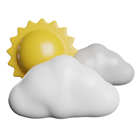 Clouds  3D Icon