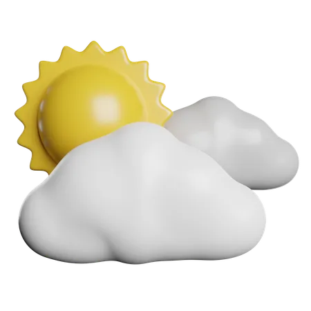 Clouds  3D Icon