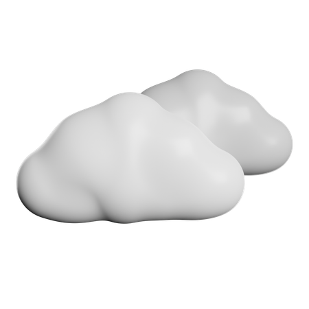 Clouds  3D Icon