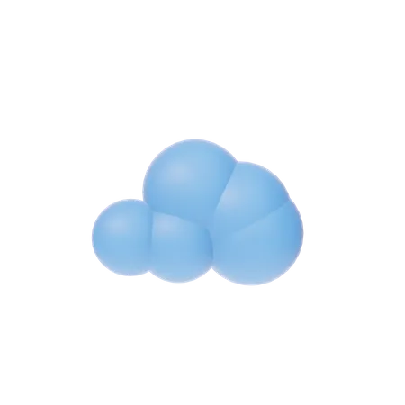 Clouds  3D Icon