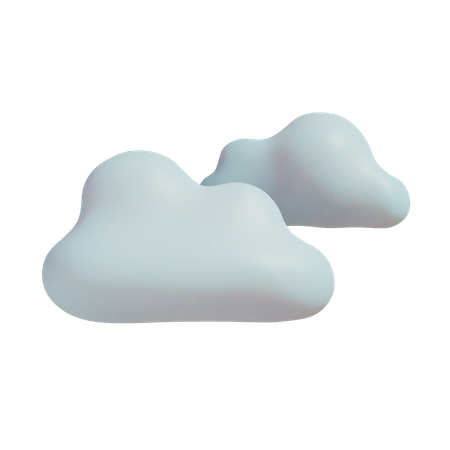 Clouds  3D Icon