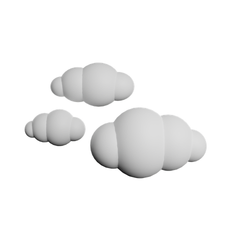 Clouds 3D Illustration