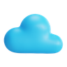 3d clouds logo
