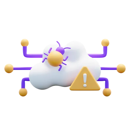Clouds Attack 3D Icon