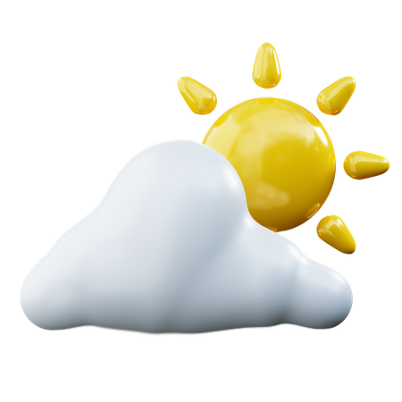 Cloudy  3D Icon