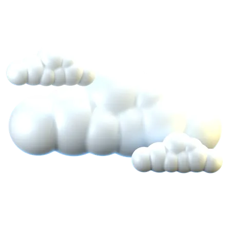 Cloudy  3D Icon