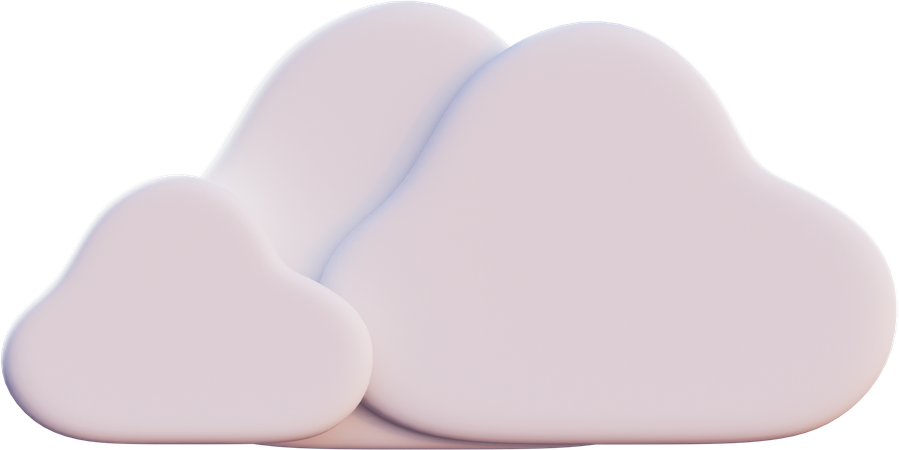 Cloudy  3D Icon