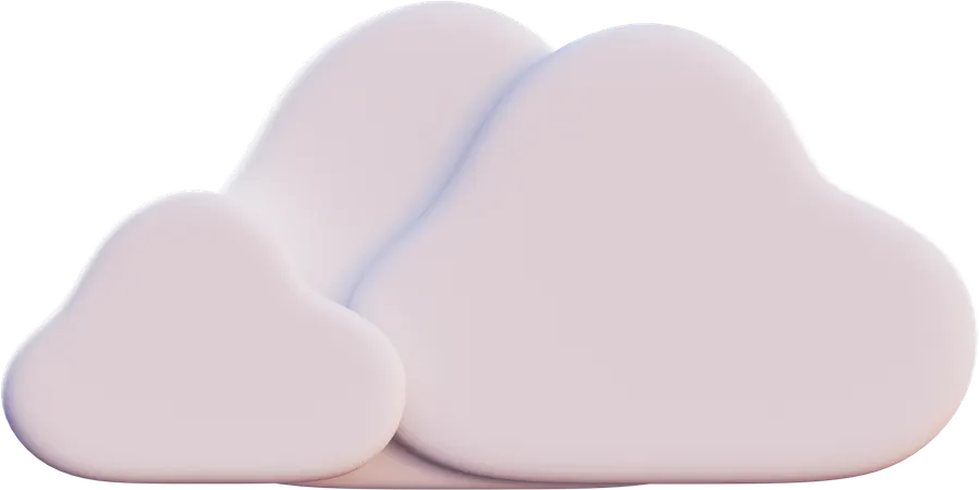 Cloudy  3D Icon
