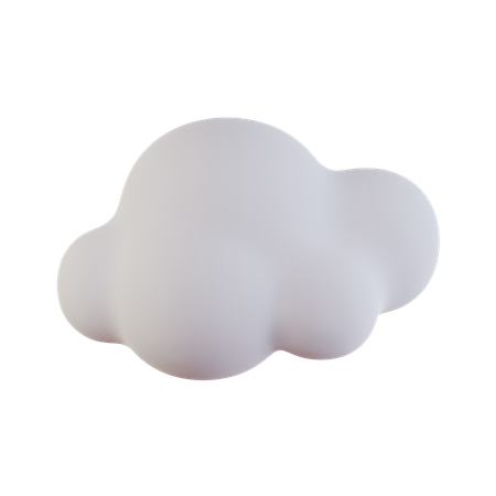 Cloudy  3D Icon