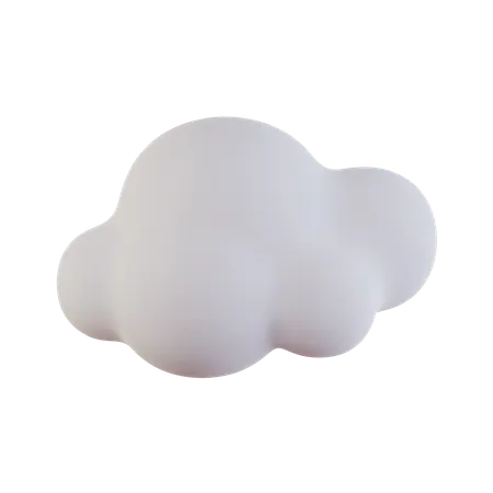 Cloudy  3D Icon