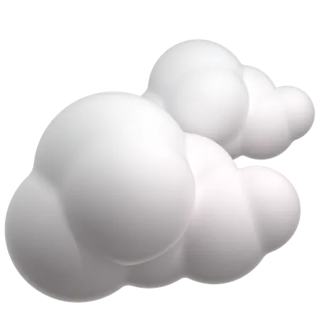 Cloudy  3D Icon