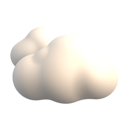 Cloudy  3D Icon