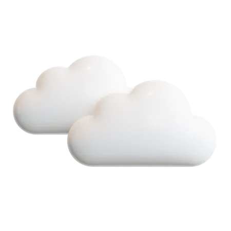 Cloudy  3D Icon