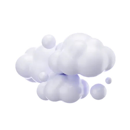 Cloudy  3D Icon