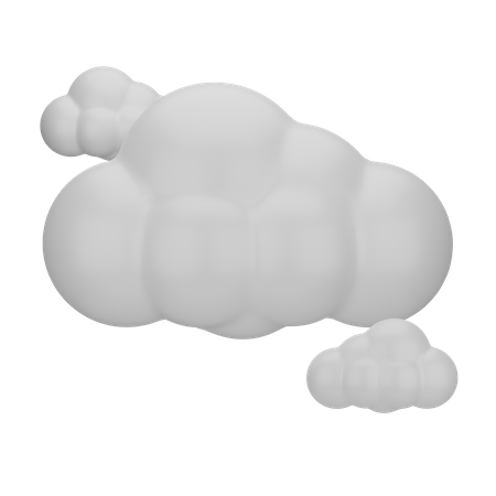 Cloudy  3D Icon