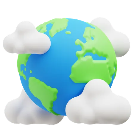 Cloudy  3D Icon