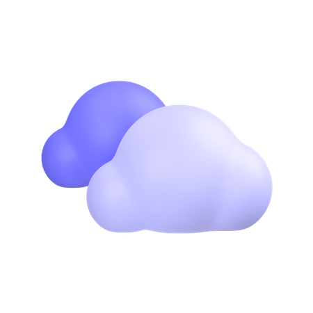 Cloudy  3D Icon