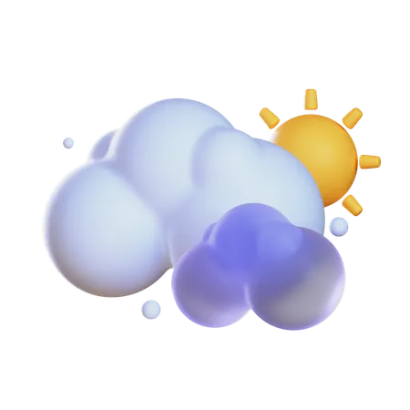 Cloudy  3D Icon