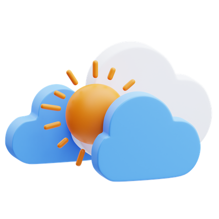 Cloudy  3D Icon