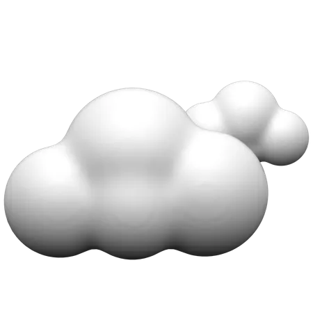 Cloudy  3D Icon