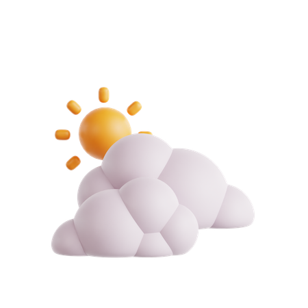 Cloudy  3D Icon
