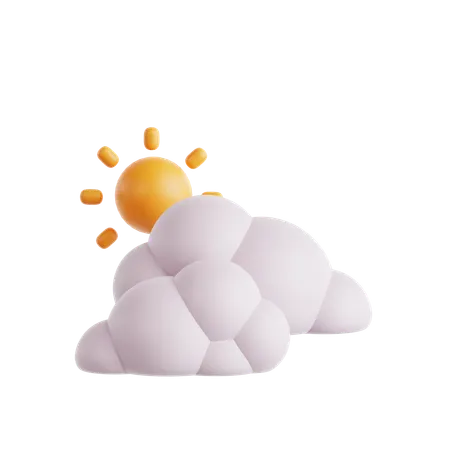 Cloudy  3D Icon