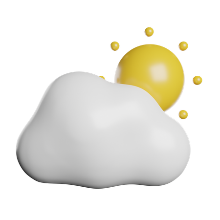 Cloudy  3D Icon