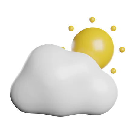 Cloudy  3D Icon