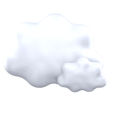 Cloudy  3D Icon