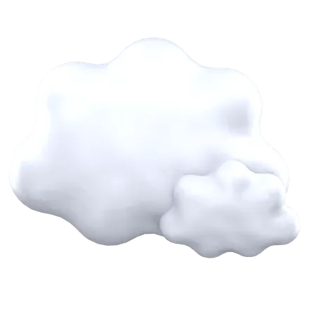 Cloudy  3D Icon