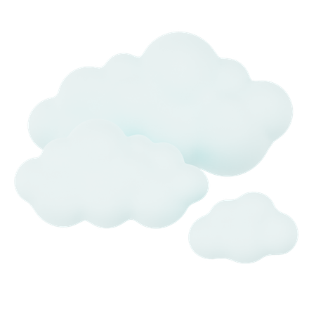 Cloudy  3D Icon