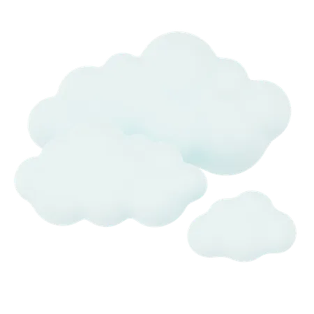 Cloudy  3D Icon