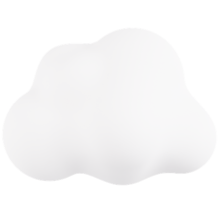 Cloudy  3D Icon