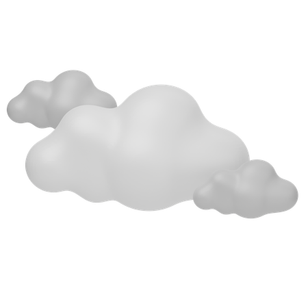 Cloudy  3D Icon