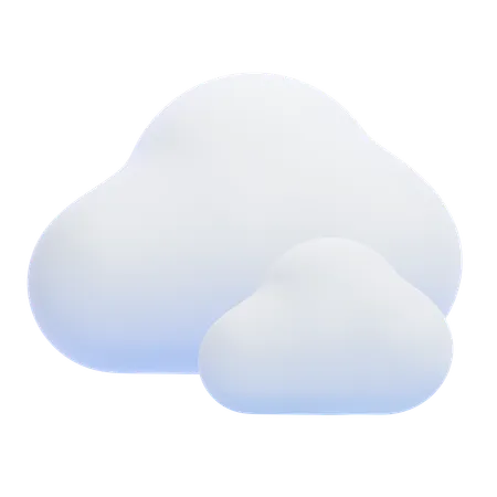 Cloudy  3D Icon