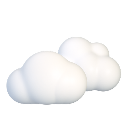 Cloudy  3D Icon