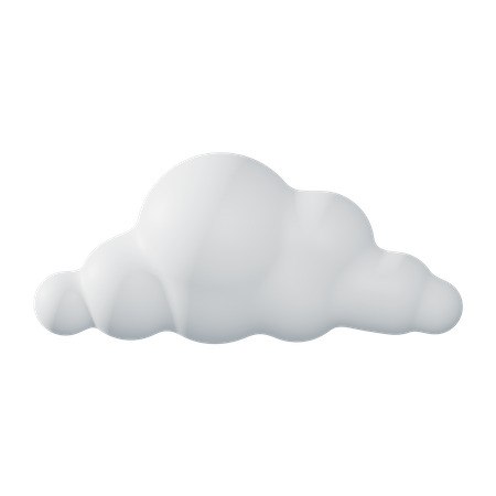 Cloudy  3D Icon