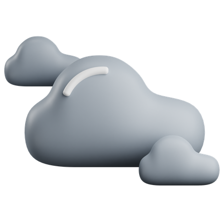Cloudy  3D Icon