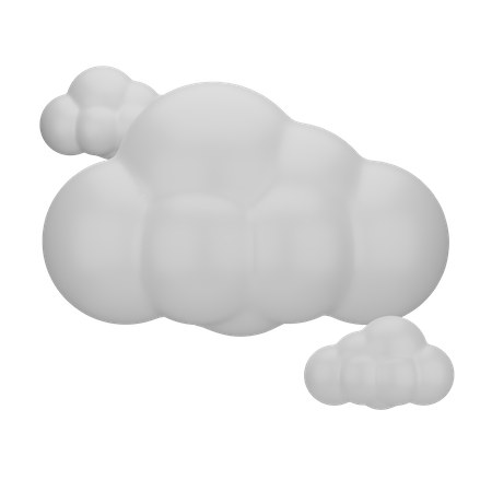 Cloudy  3D Icon