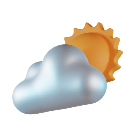 Cloudy  3D Icon