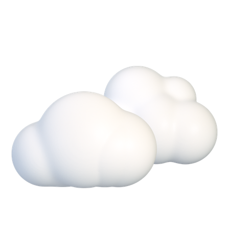 Cloudy  3D Icon